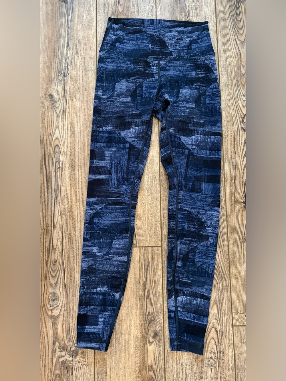 Lululemon Wunder Under Hi-Rise Tight 28" Size 6 Luxtreme Navy Multi - Picture 4 of 11